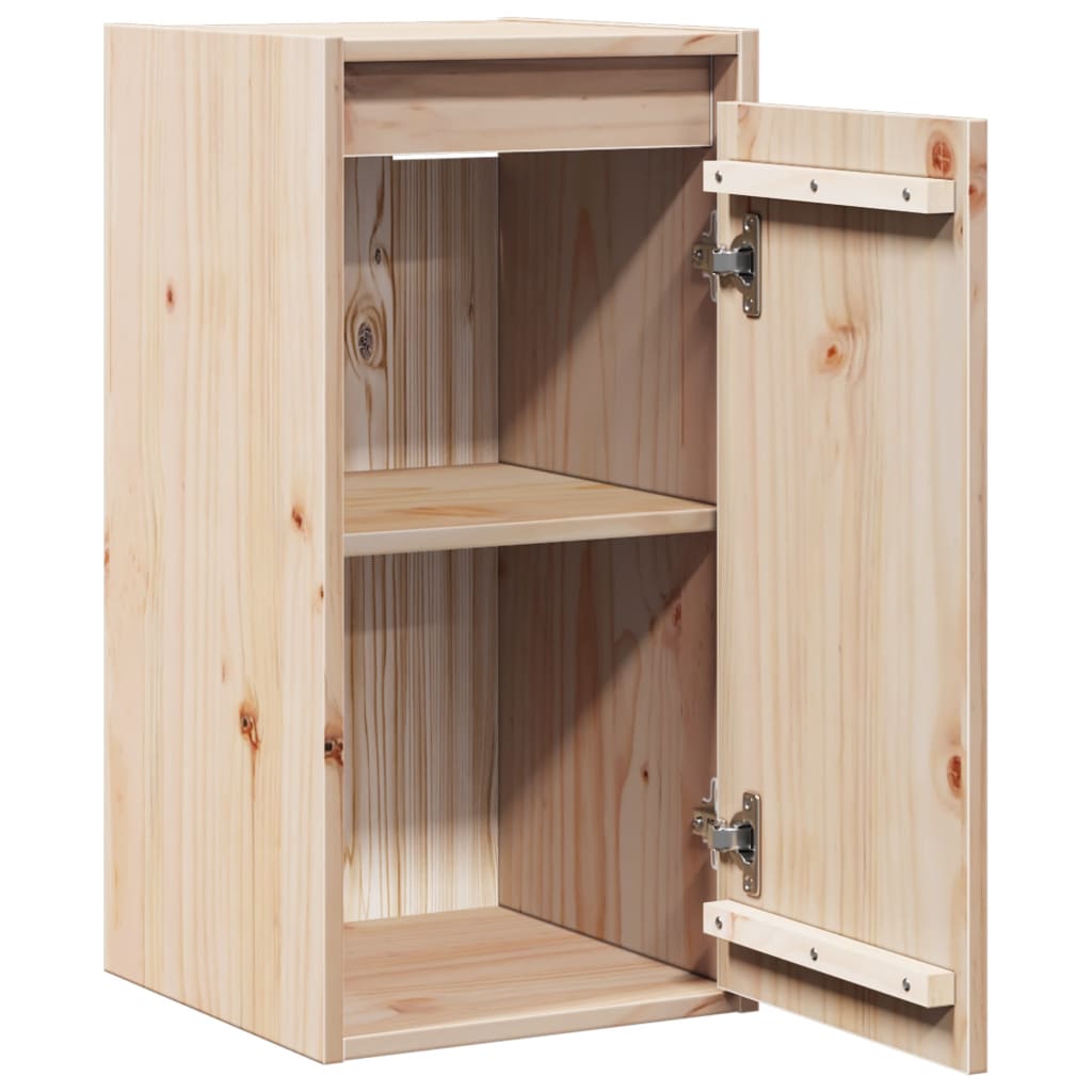 Wall Cabinet 30x30x60 cm Solid Wood Pine