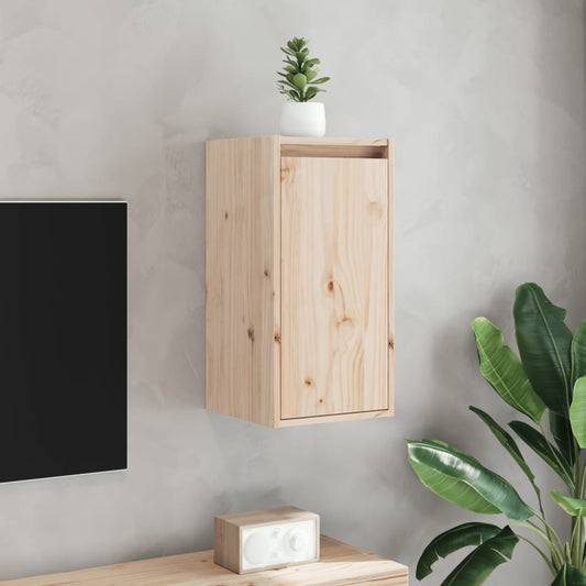 Wall Cabinet 30x30x60 cm Solid Wood Pine