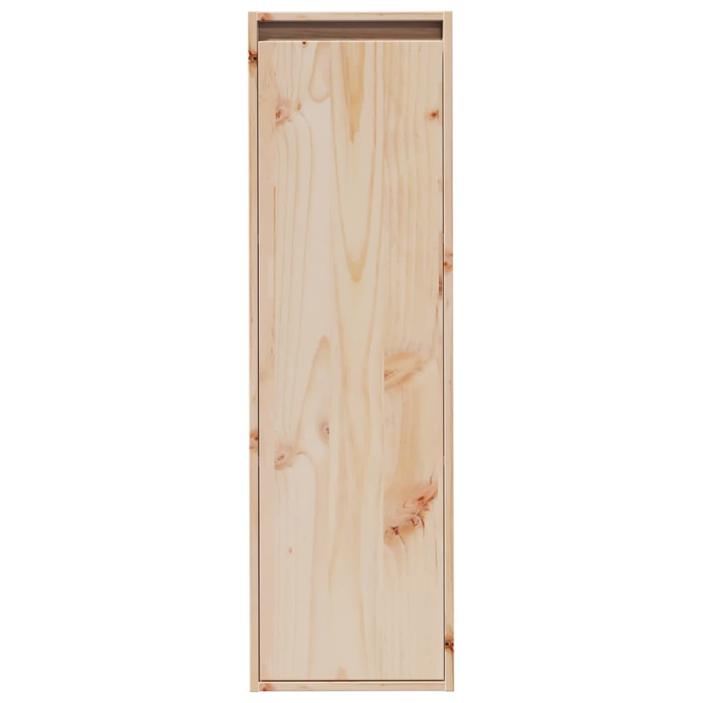 Wall Cabinet 30x30x100 cm Solid Pinewood