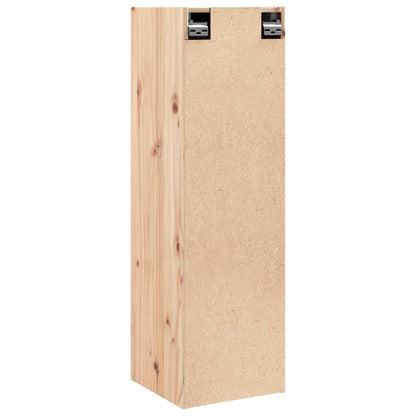 Wall Cabinet 30x30x100 cm Solid Pinewood