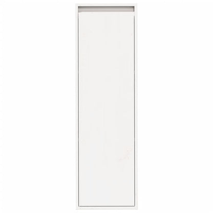 Wall Cabinets 2 pcs White 30x30x100 cm Solid Pinewood