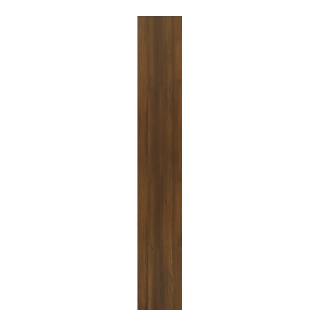 Book Cabinet/Room Divider Brown Oak 40x30x198 cm