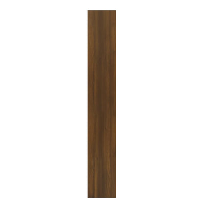 Book Cabinet/Room Divider Brown Oak 40x30x198 cm