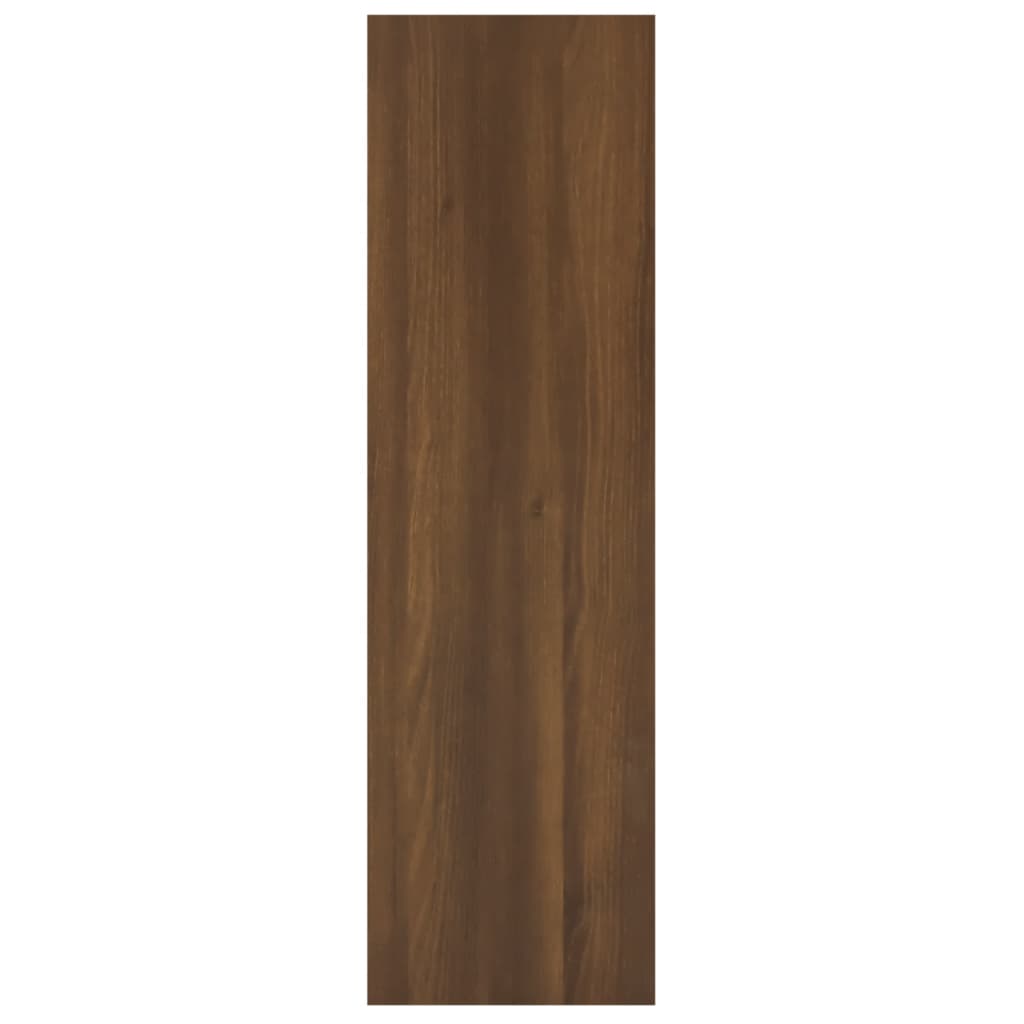 Book Cabinet/Room Divider Brown Oak 100x30x103 cm