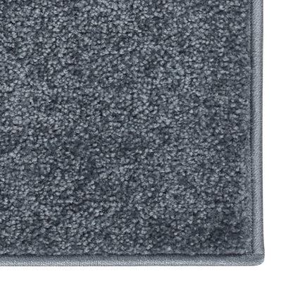 Rug Short Pile 140x200 cm Anthracite