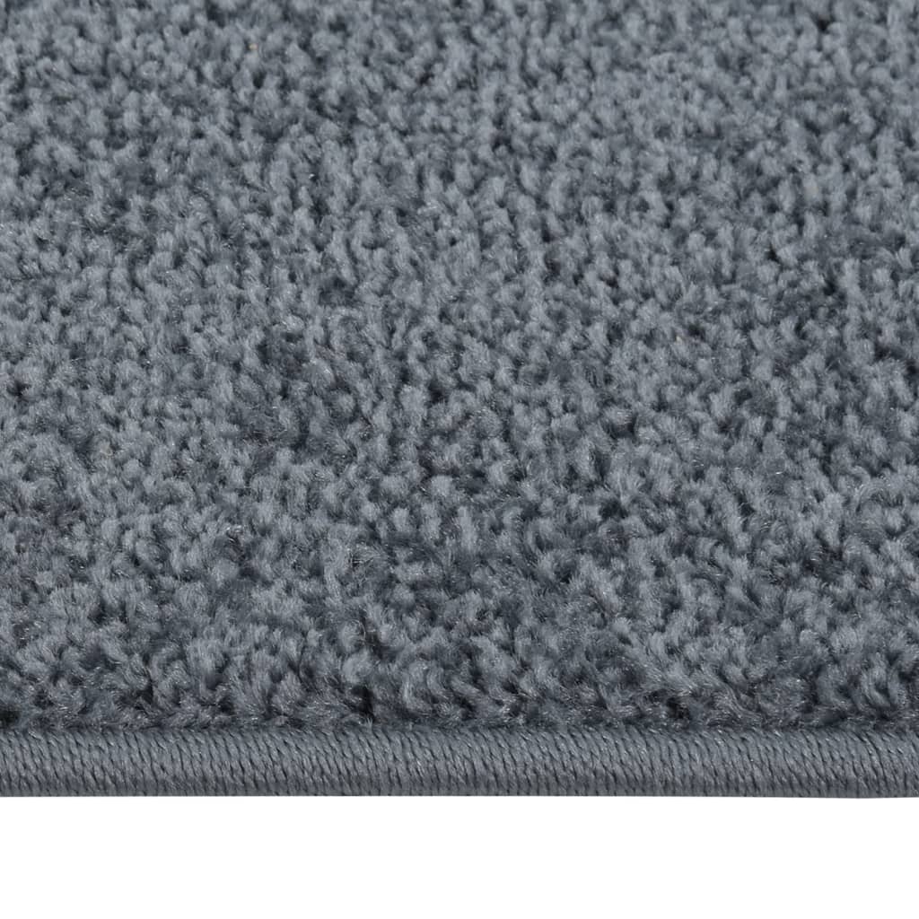 Rug Short Pile 200x290 cm Anthracite