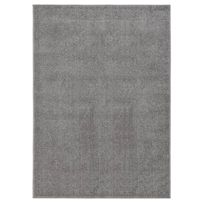 Rug Short Pile 240x340 cm Grey