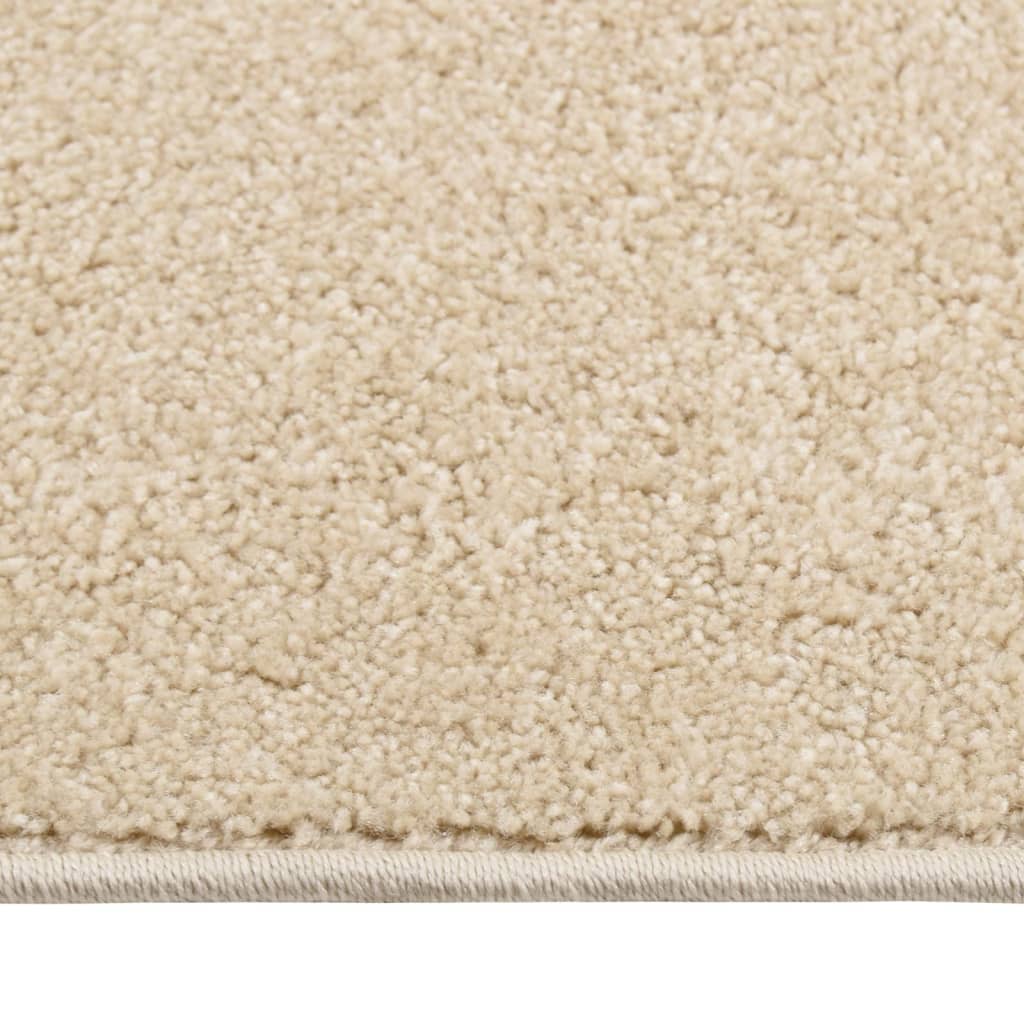 Rug Short Pile 240x340 cm Beige