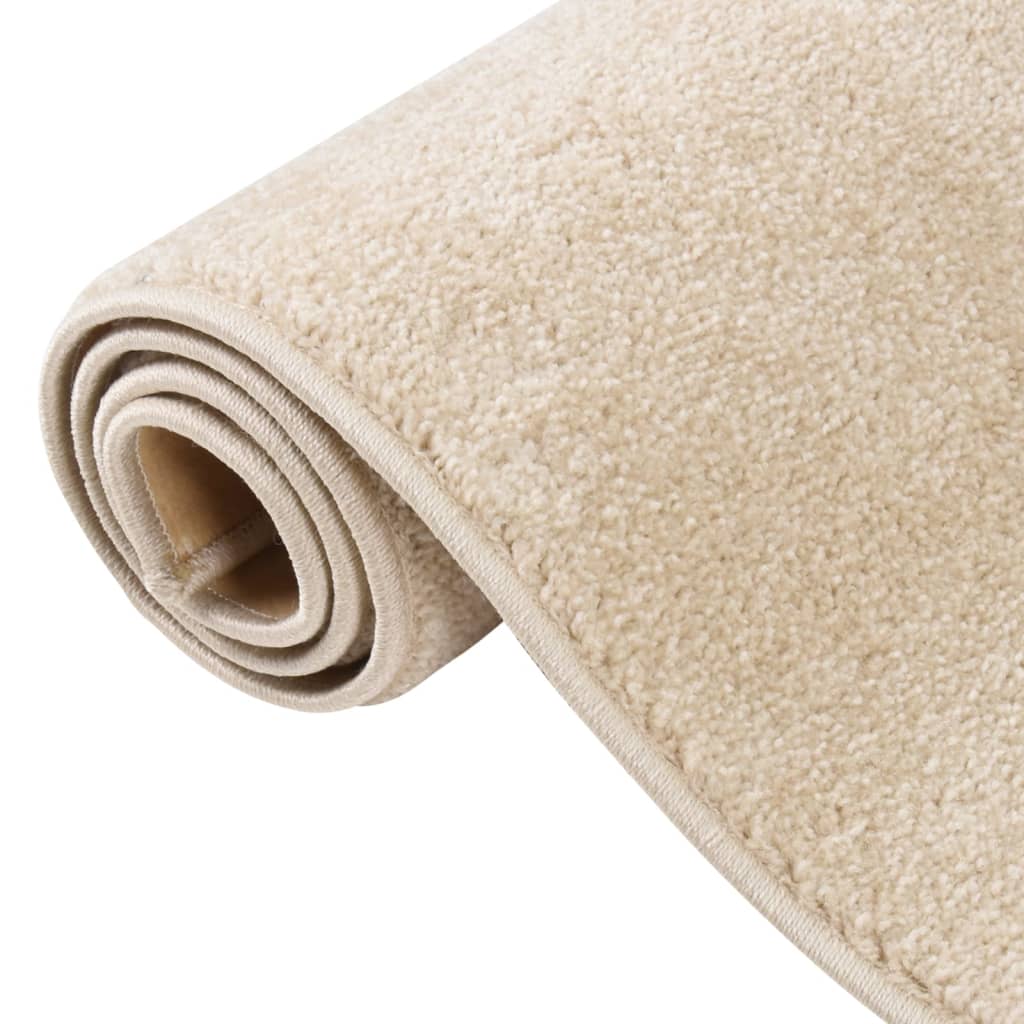 Rug Short Pile 240x340 cm Beige