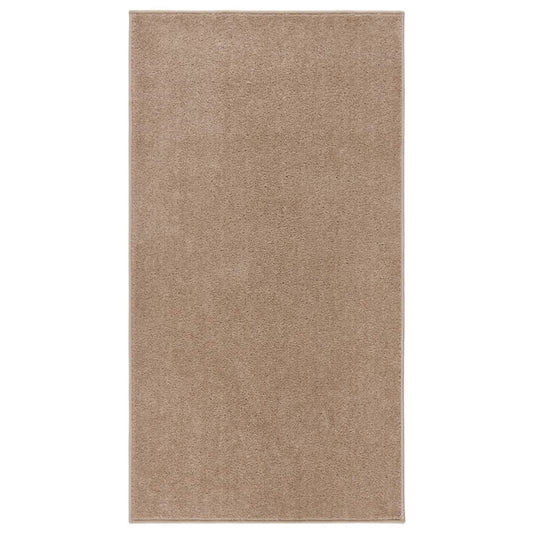 Rug Short Pile 80x150 cm Brown