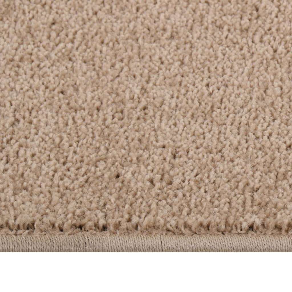 Rug Short Pile 80x150 cm Brown