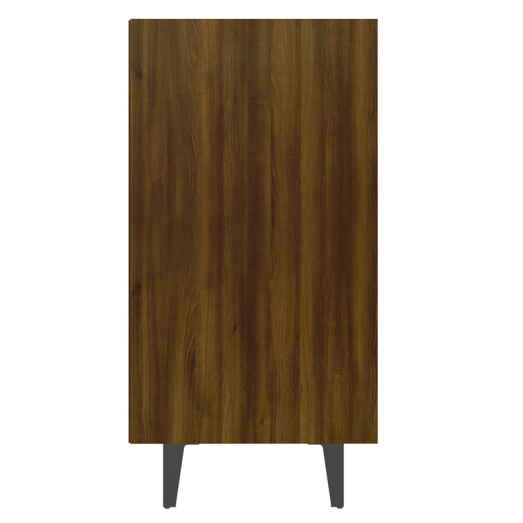 Sideboard Brown Oak 103.5x35x70 cm Engineered Wood