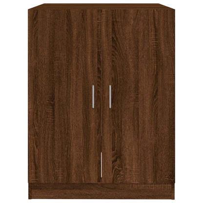 Washing Machine Cabinet Brown Oak 71x71.5x91.5 cm