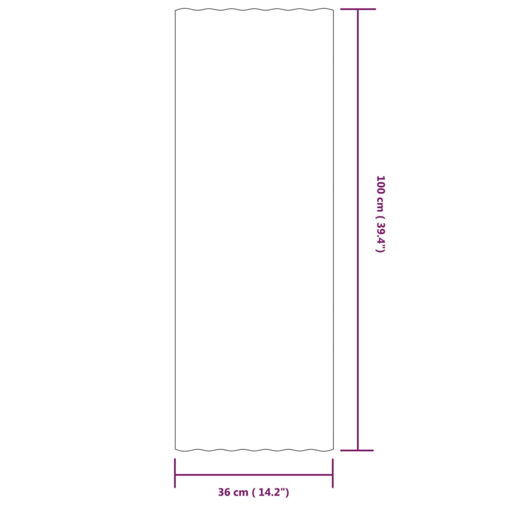 Roof Panels 12 pcs Powder-coated Steel Green 100x36 cm