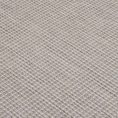 Outdoor Flatweave Rug 80x150 cm Taupe