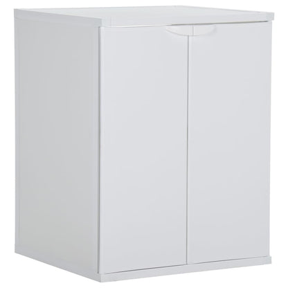 Washing Machine Cabinet White 68.5x64.5x88 cm PVC