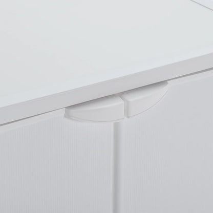 Washing Machine Cabinet White 68.5x64.5x88 cm PVC