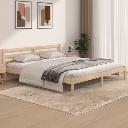 Bed Frame without Mattress 180x200 cm Super King Size