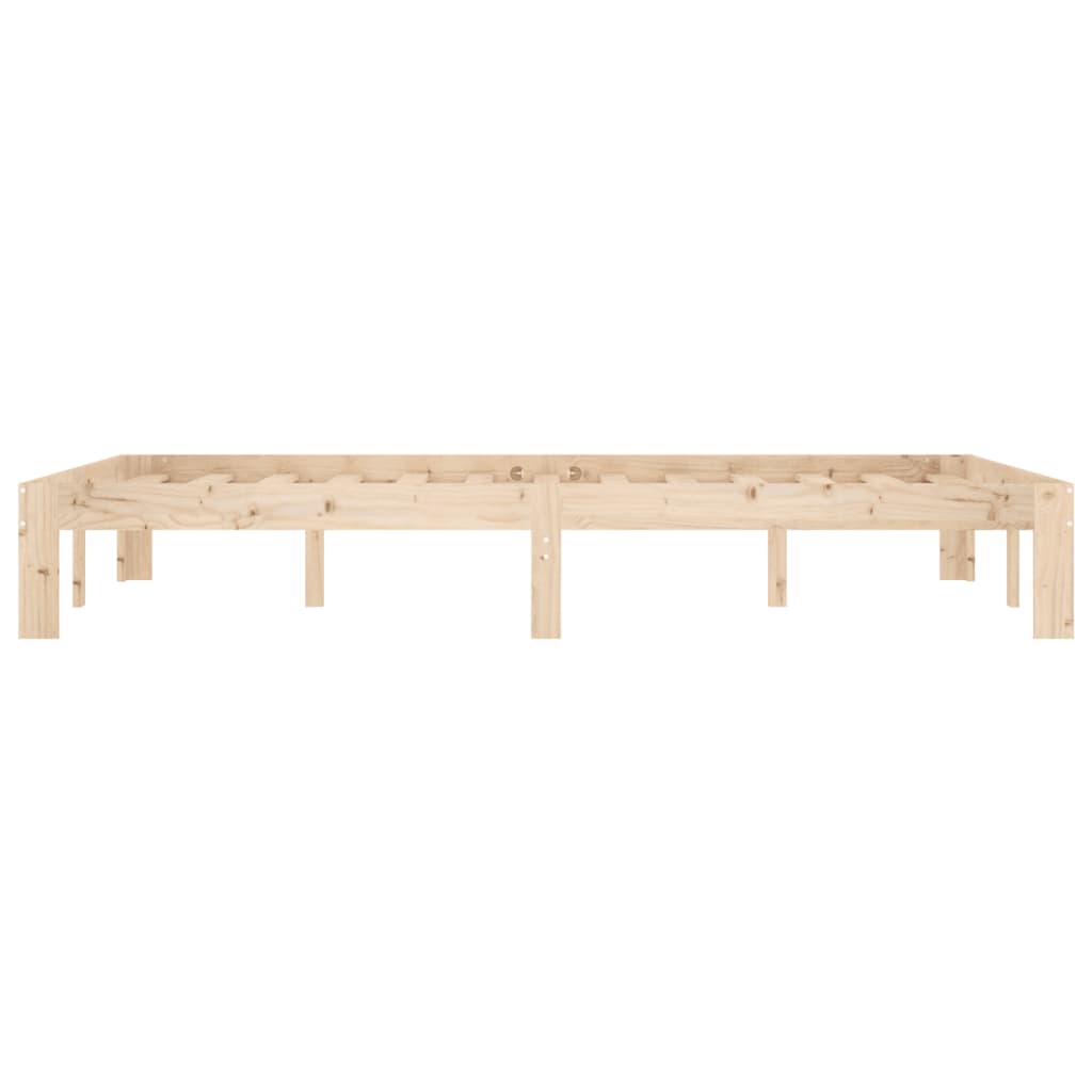 Bed Frame Solid Wood Pine 120x200 cm