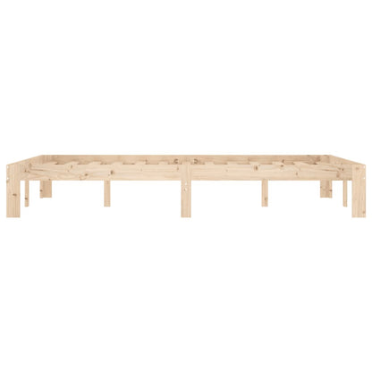 Bed Frame Solid Wood Pine 120x200 cm