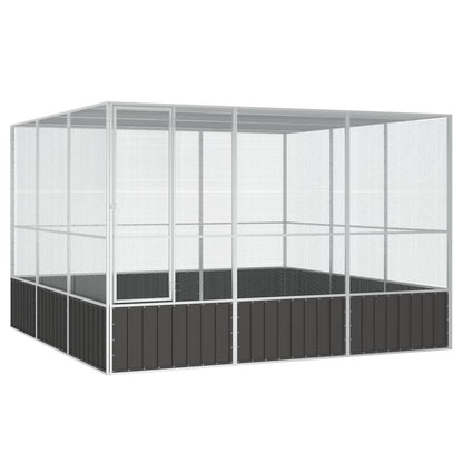 Bird Cage Anthracite 302.5x324.5x211.5 cm Galvanised Steel