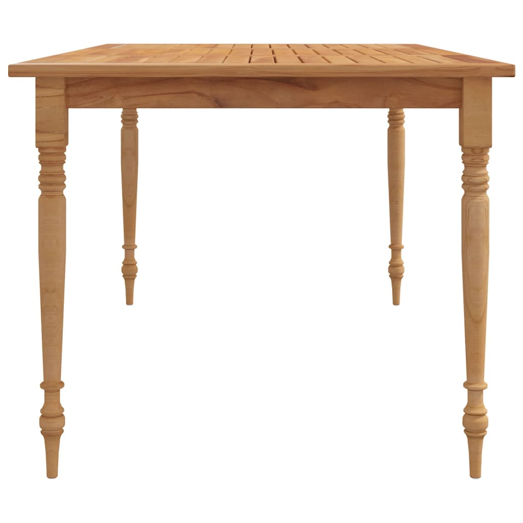 Batavia Table 150x90x75 cm Solid Wood Teak