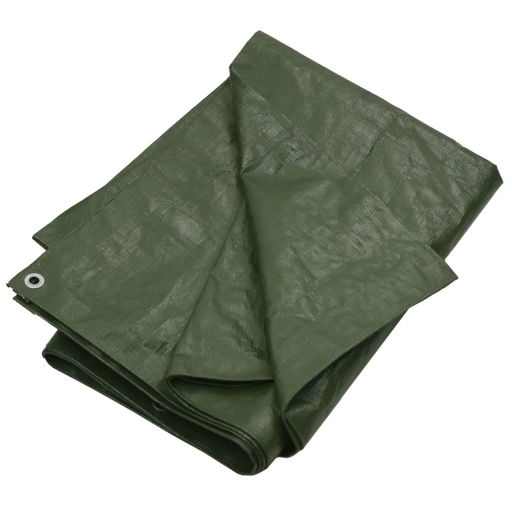 Tarpaulin 180 g/m² 8x12 m Green HDPE