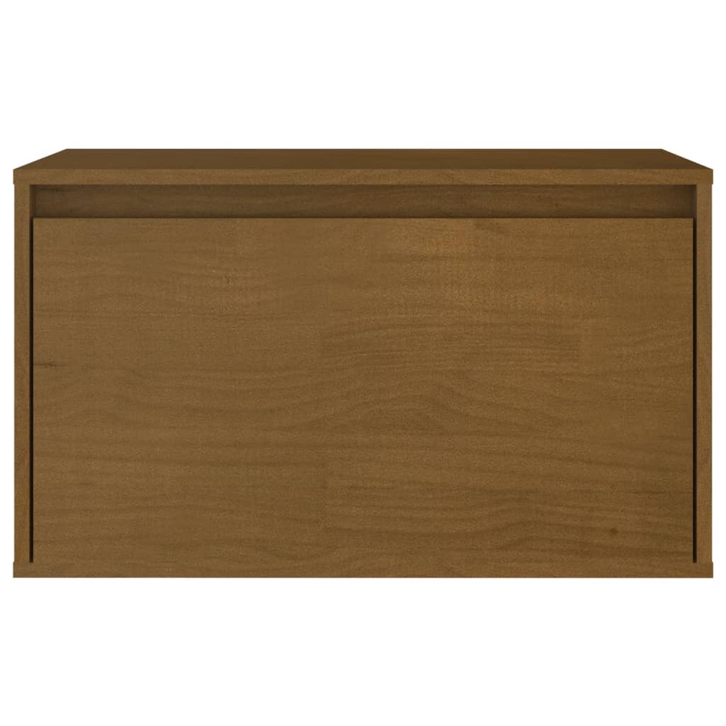 TV Cabinets 3 pcs Honey Brown Solid Wood Pine