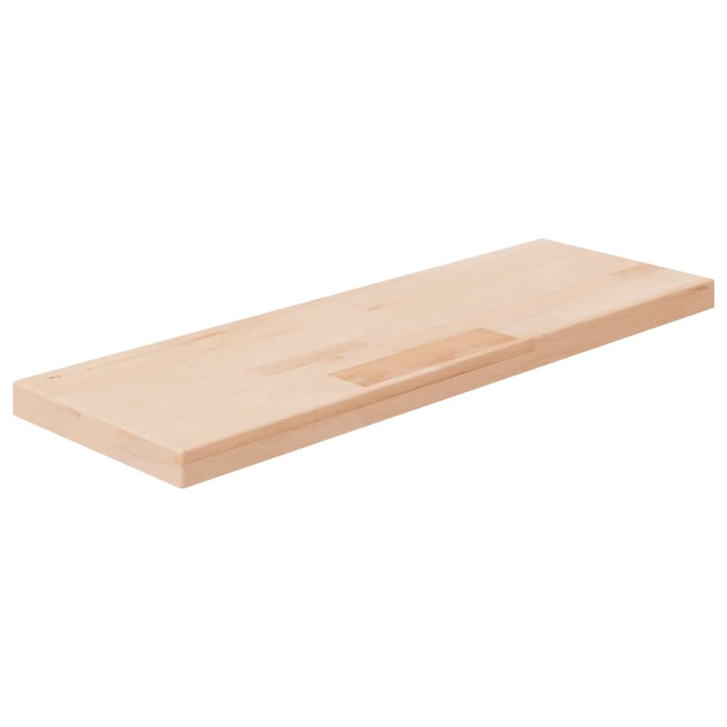 Shelf Board 60x20x2.5 cm Untreated Solid Wood Oak