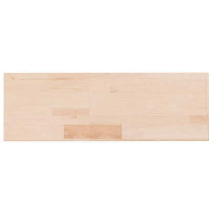 Shelf Board 60x20x2.5 cm Untreated Solid Wood Oak