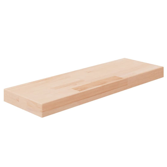 Shelf Board 60x20x4 cm Untreated Solid Wood Oak