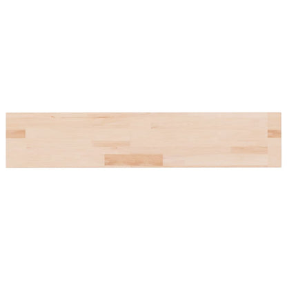 Shelf Board 100x20x4 cm Untreated Solid Wood Oak