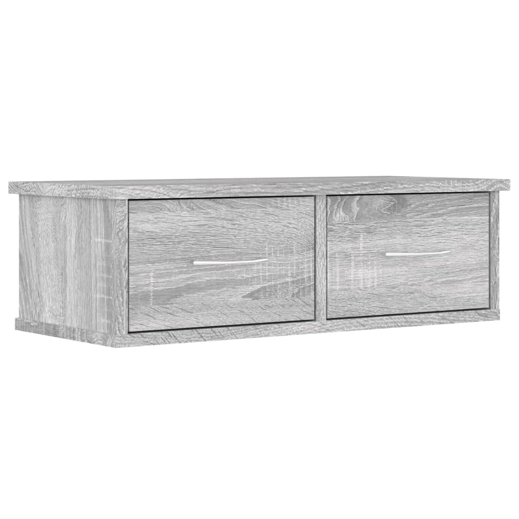 Wall Cabinet Grey Sonoma 60x26x18.5 cm Engineered Wood