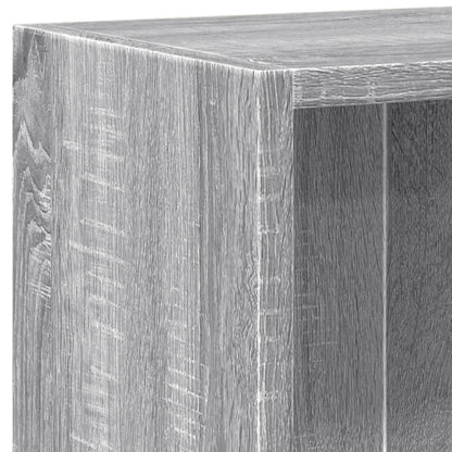 Bookshelf Grey Sonoma 60x24x76 cm Engineered Wood