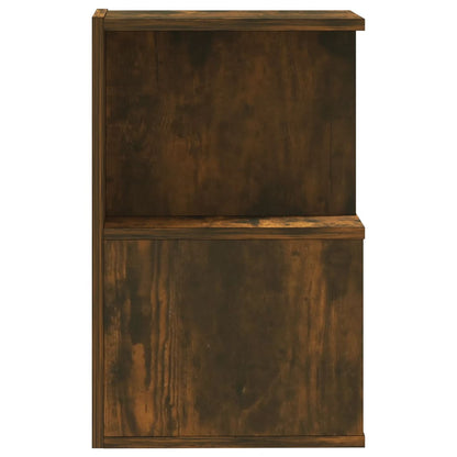 Bedside Cabinets 2 pcs Smoked Oak 35x35x55 cm Engineered Wood