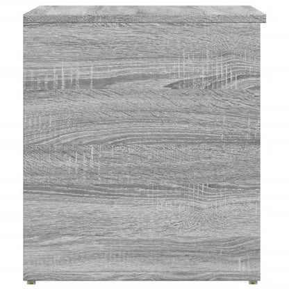 Storage Chest Grey Sonoma 84x42x46 cm Engineered Wood