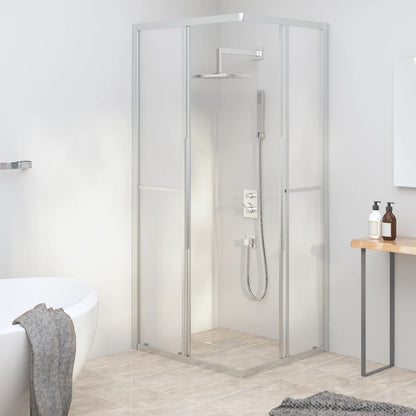 Shower Cabin Frosted ESG 80x70x180 cm