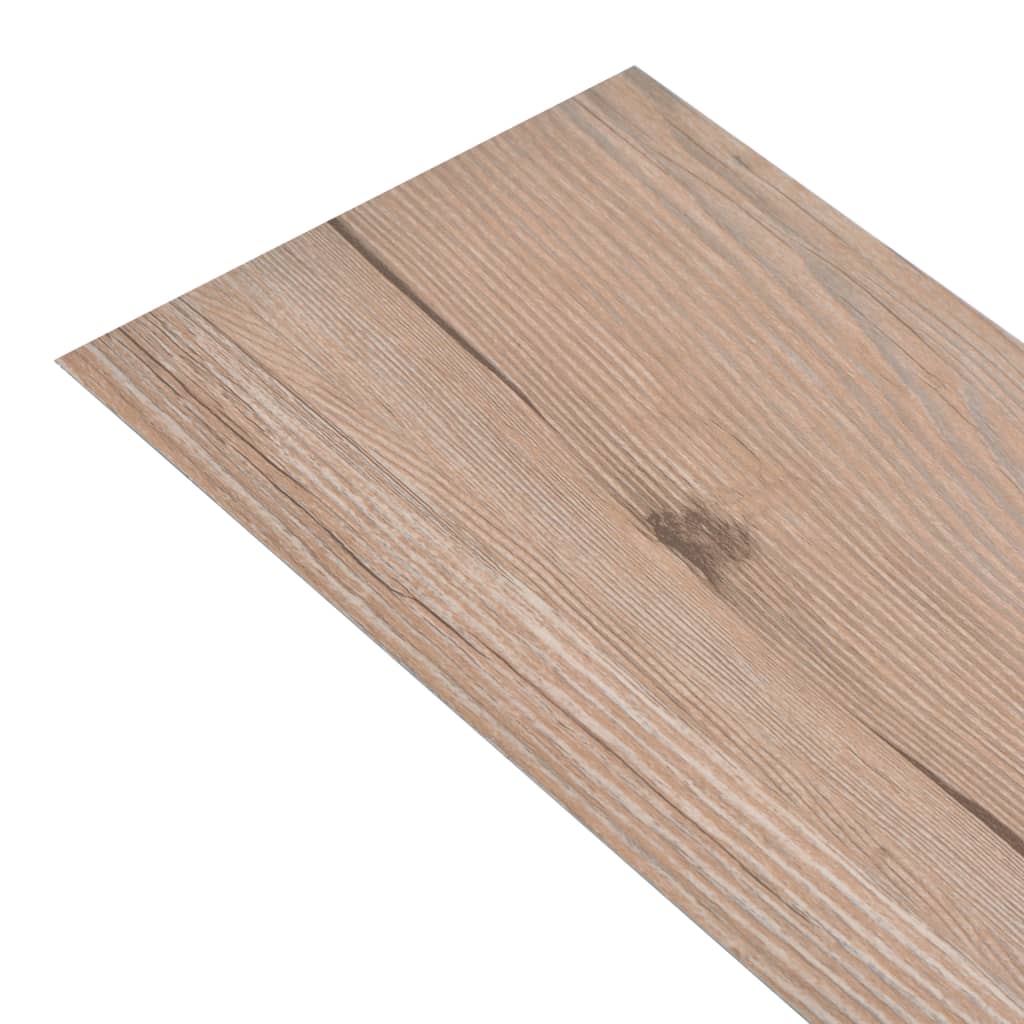 Self-adhesive PVC Flooring Planks 2.51 m² 2 mm Oak Brown