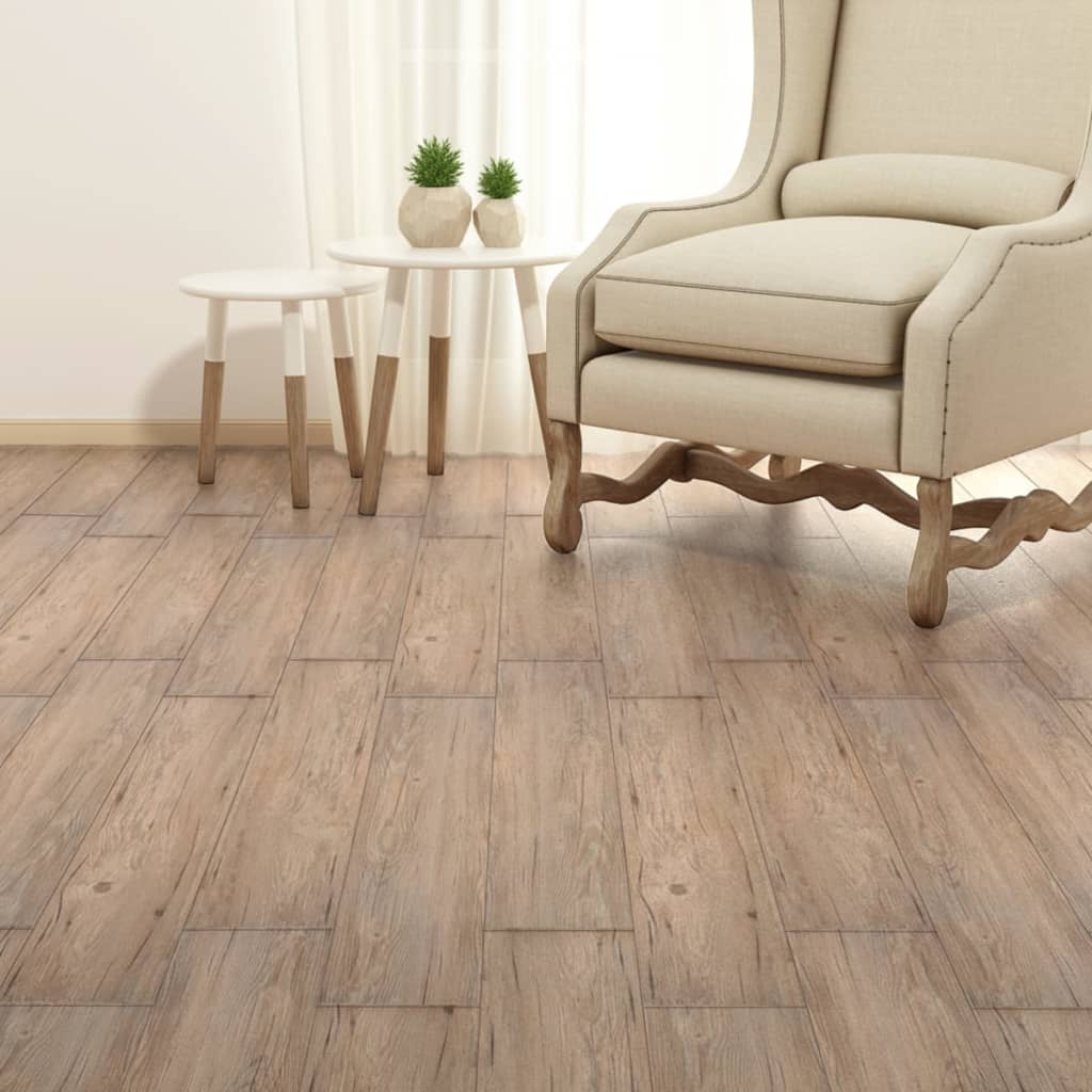 Self-adhesive PVC Flooring Planks 2.51 m² 2 mm Oak Brown