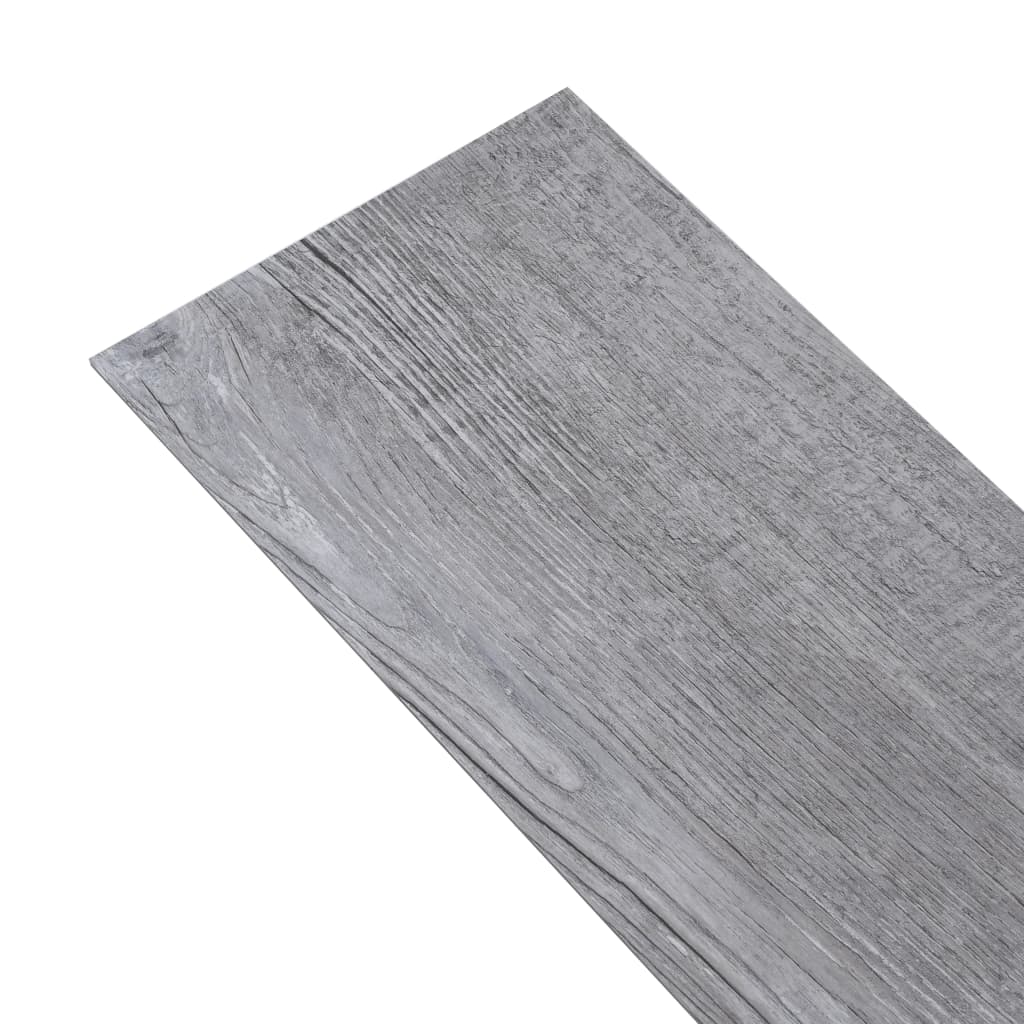 Self-adhesive PVC Flooring Planks 2.51 m² 2 mm Matt Wood Grey