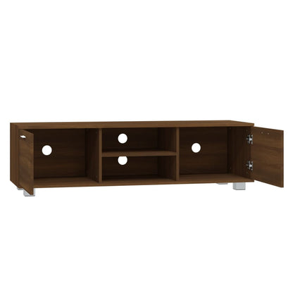 TV Cabinet Brown Oak 140x40.5x35 cm Engineered Wood