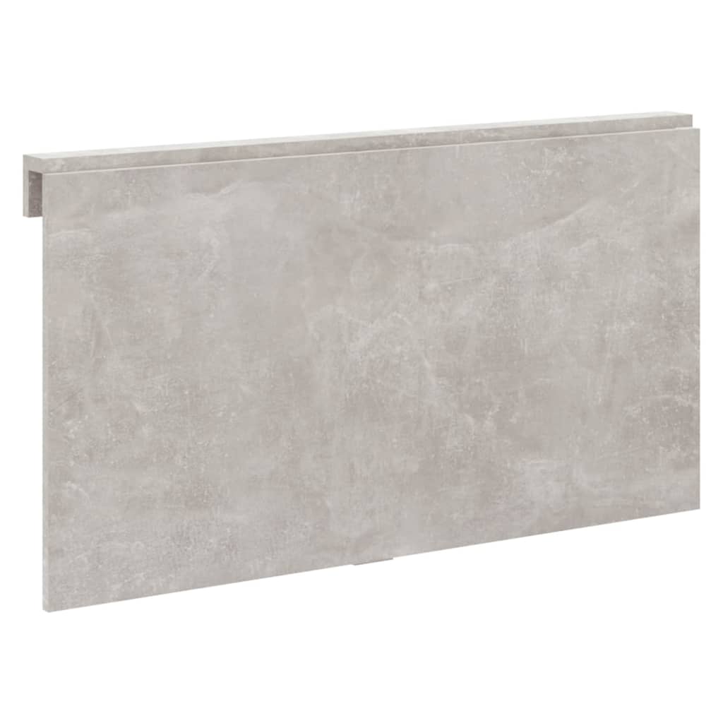 Folding Wall Table Concrete Grey 100x60x56 cm Engineered Wood