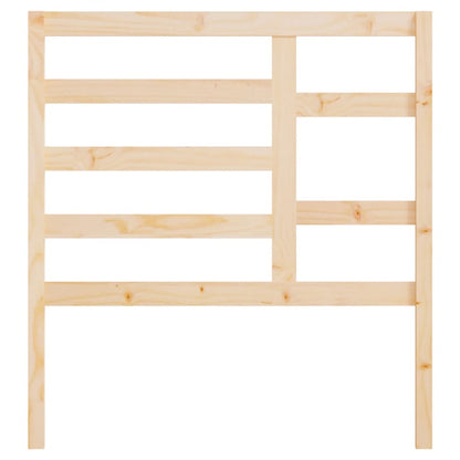 Bed Headboard 81x4x104 cm Solid Wood Pine