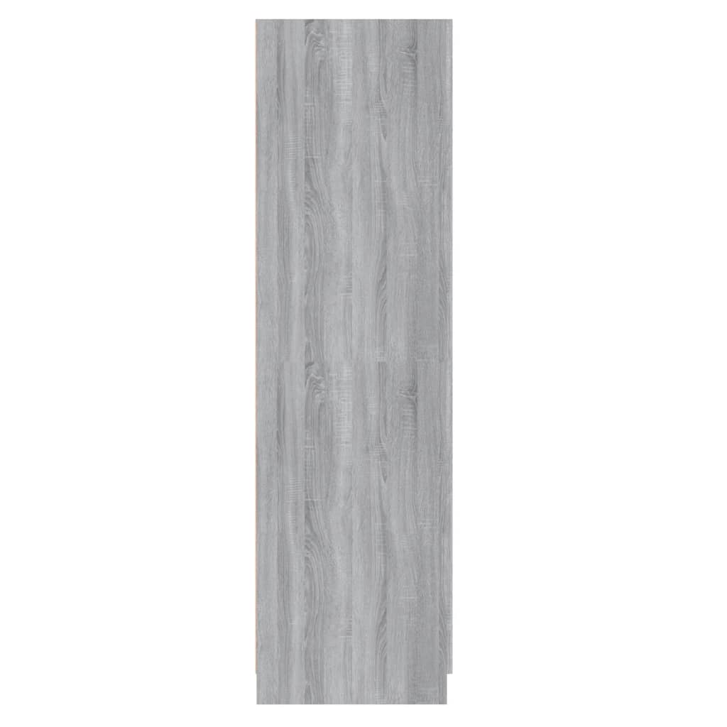 Wardrobe Grey Sonoma 80x50x180 cm Engineered Wood