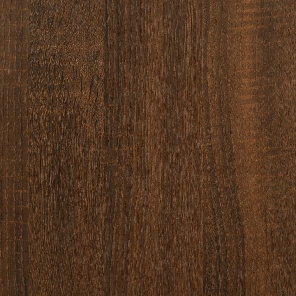 Wardrobe Brown Oak 90x50x200 cm Engineered Wood