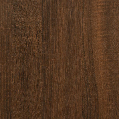 Wardrobe Brown Oak 90x50x200 cm Engineered Wood