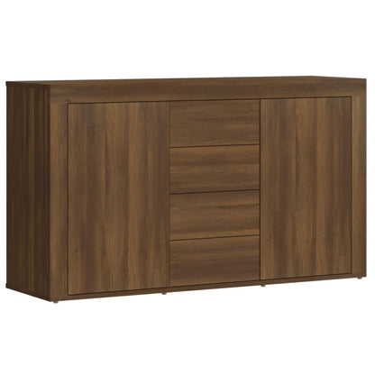 Sideboard Brown Oak 120x36x69 cm Engineered Wood