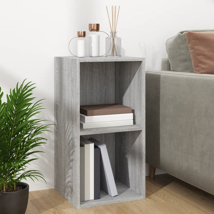 Vinyl Storage Box Grey Sonoma 71x34x36 cm Engineered Wood