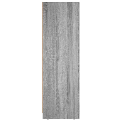 Bathroom Cabinet Grey Sonoma 30x30x95 cm Engineered Wood