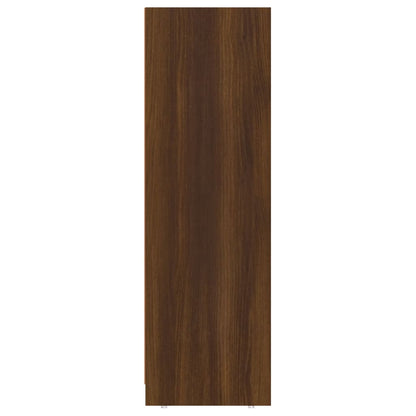 Bathroom Cabinet Brown Oak 30x30x95 cm Engineered Wood